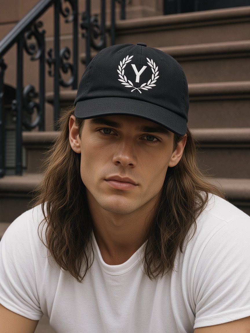 Laurel Cap in Black