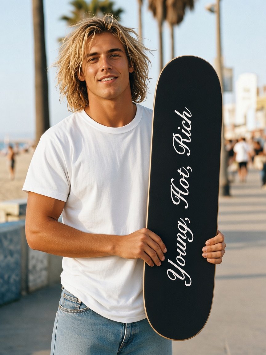 Script Deck in Black